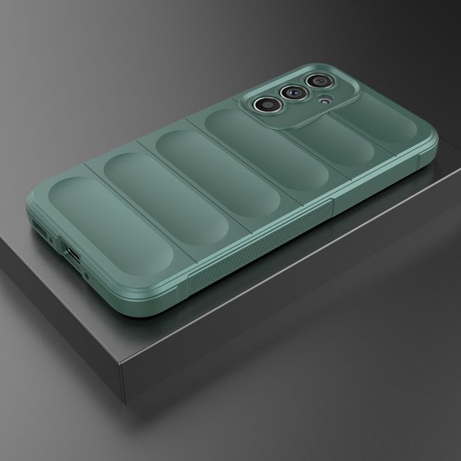 Samsung Galaxy A54 5G Hülle - Softcase TPU Rugged Series - grün