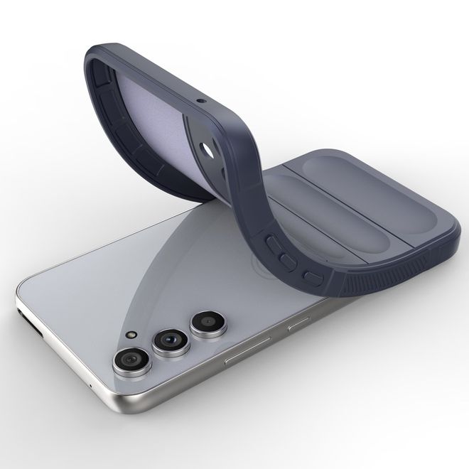 Samsung Galaxy A54 5G Hülle - Softcase TPU Rugged Series - dunkelblau