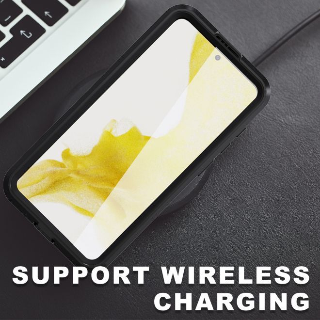 Samsung Galaxy S23+ - 360 Grad Outdoor Hülle - Allwetterschutz (wasserdicht & stossfest) - schwarz