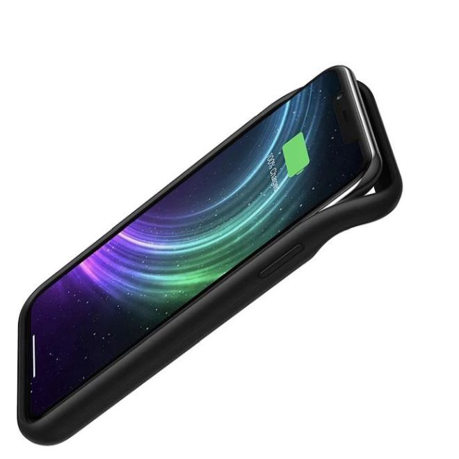 iPhone 11 Backpack Akku Case (4500mAh) Schutzhülle - Max Charging Series - schwarz