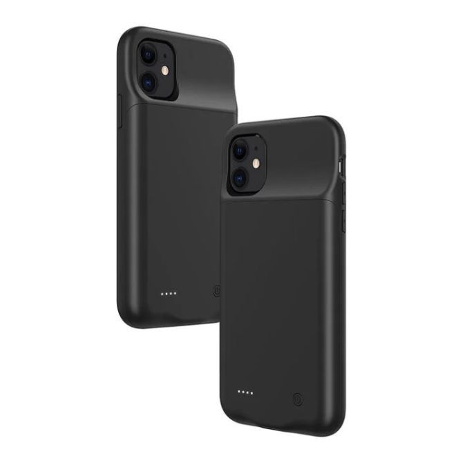 iPhone 11 Backpack Akku Case (4500mAh) Schutzhülle - Max Charging Series - schwarz