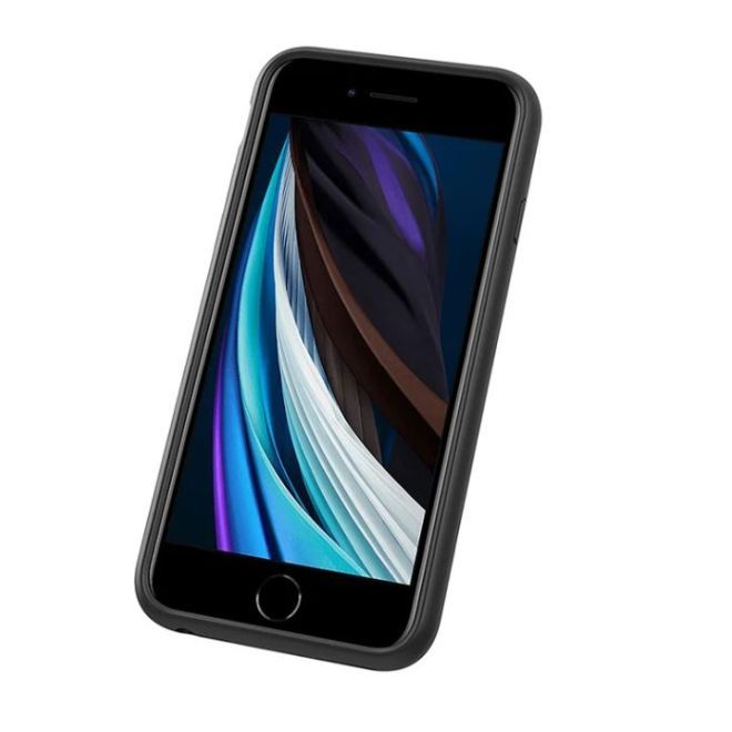 iPhone SE (2022) / SE (2020) / 8 / 7 / 6S / 6 Backpack Akku Case (3200mAh) Schutzhülle - Max Charging Series - schwarz