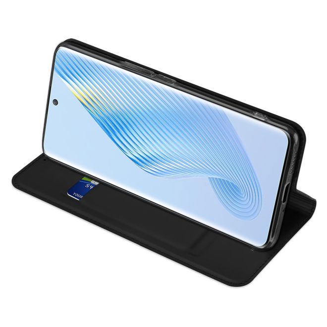 Dux Ducis - Honor Magic5 Hülle  - Handy Bookcover - Skin Pro Series - schwarz