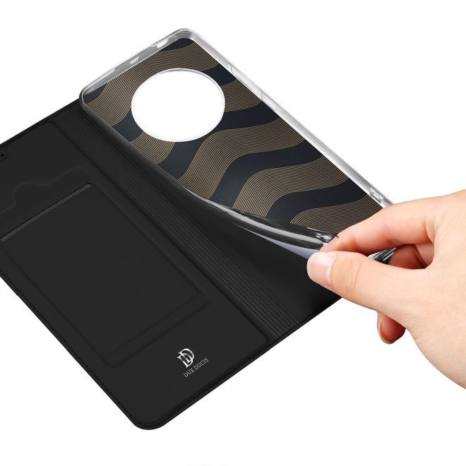 Dux Ducis - Honor Magic5 Hülle  - Handy Bookcover - Skin Pro Series - schwarz