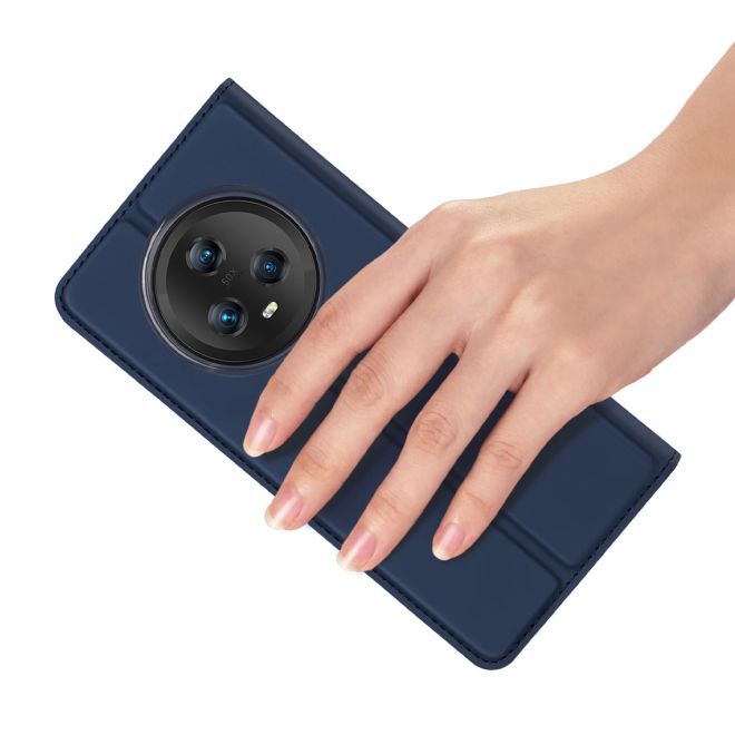 Dux Ducis - Honor Magic5 Hülle  - Handy Bookcover - Skin Pro Series - blau