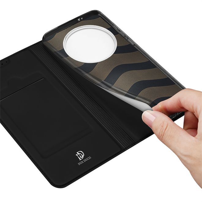 Dux Ducis - Honor Magic5 Lite / Honor X9a / Honor X40 Hülle  - Handy Bookcover - Skin Pro Series - schwarz