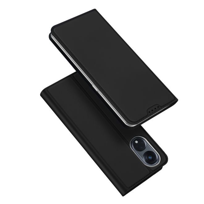Dux Ducis - Oppo A1 Pro / Reno8 T 5G Hülle  - Handy Bookcover - Skin Pro Series - schwarz