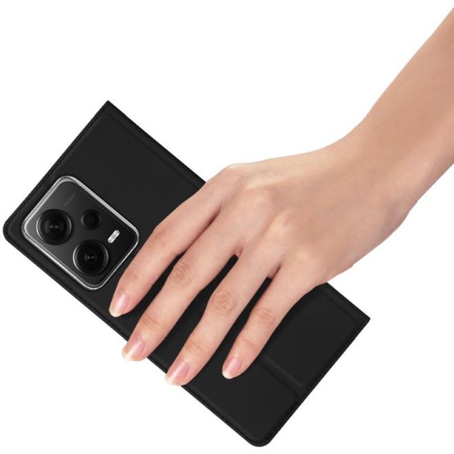 Dux Ducis - Xiaomi Redmi Note 12 Pro+ 5G Hülle - Handy Bookcover - Skin Pro Series - schwarz