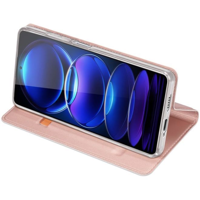 Dux Ducis - Xiaomi Redmi Note 12 Pro+ 5G Hülle - Handy Bookcover - Skin Pro Series - rosa