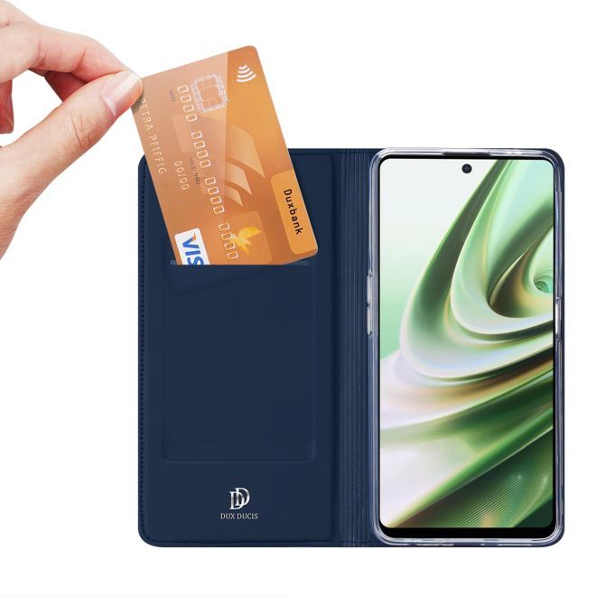 Dux Ducis - OnePlus Nord CE 3 Hülle - Handy Bookcover - Skin Pro Series - blau