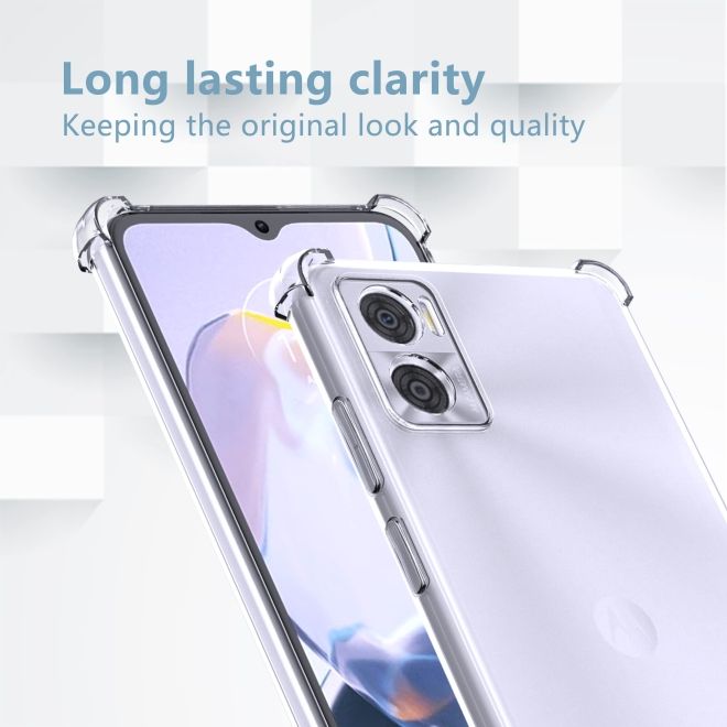 Motorola Moto E22 / E22i Hülle - Softcase TPU Series - transparent