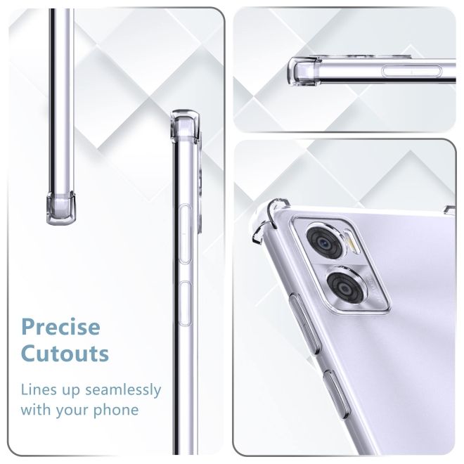 Motorola Moto E22 / E22i Hülle - Softcase TPU Series - transparent