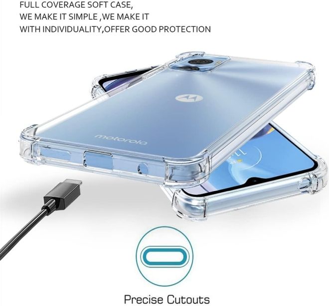 Motorola Moto E22 / E22i Hülle - Softcase TPU Series - transparent