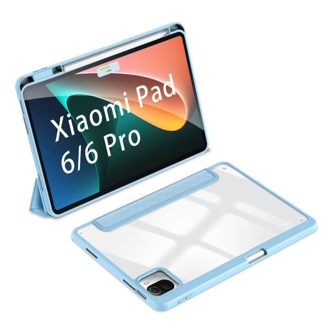 Dux Ducis - Xiaomi Pad 6 / 6 Pro Hülle - Leder Bookcover - Toby Series - blau