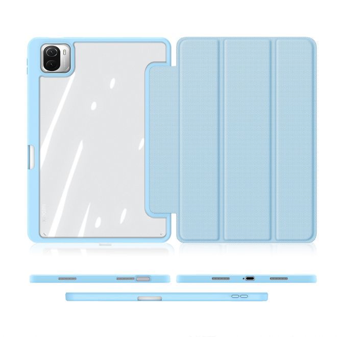 Dux Ducis - Xiaomi Pad 6 / 6 Pro Hülle - Leder Bookcover - Toby Series - blau