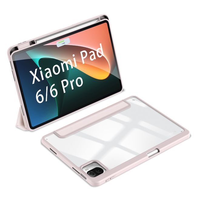 Dux Ducis - Xiaomi Pad 6 / 6 Pro Hülle - Leder Bookcover - Toby Series - pink