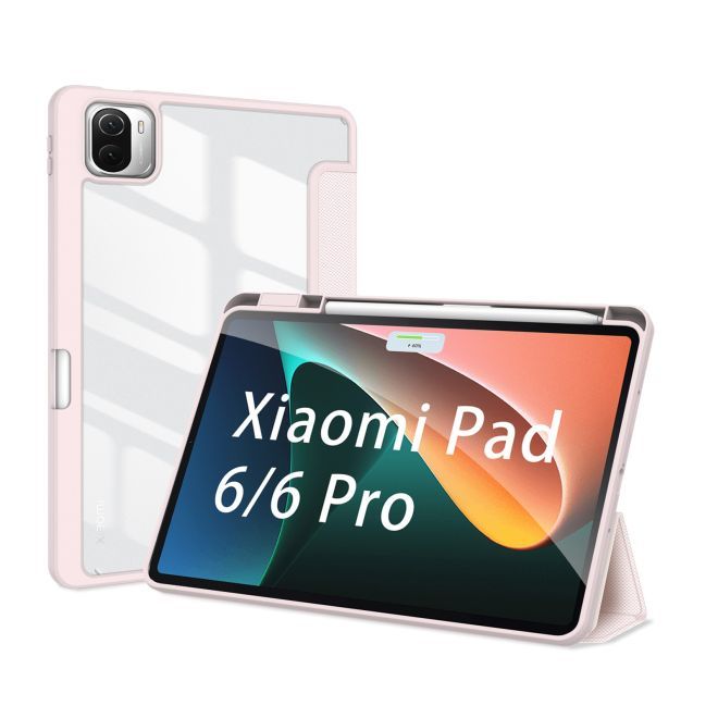 Dux Ducis - Xiaomi Pad 6 / 6 Pro Hülle - Leder Bookcover - Toby Series - pink