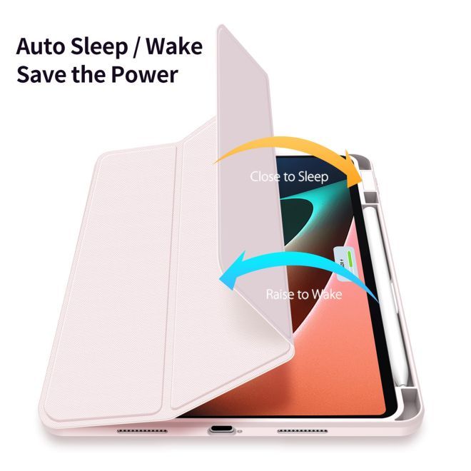 Dux Ducis - Xiaomi Pad 6 / 6 Pro Hülle - Leder Bookcover - Toby Series - pink