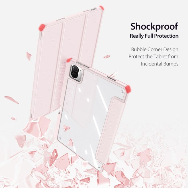 Dux Ducis - Xiaomi Pad 6 / 6 Pro Hülle - Leder Bookcover - Toby Series - pink