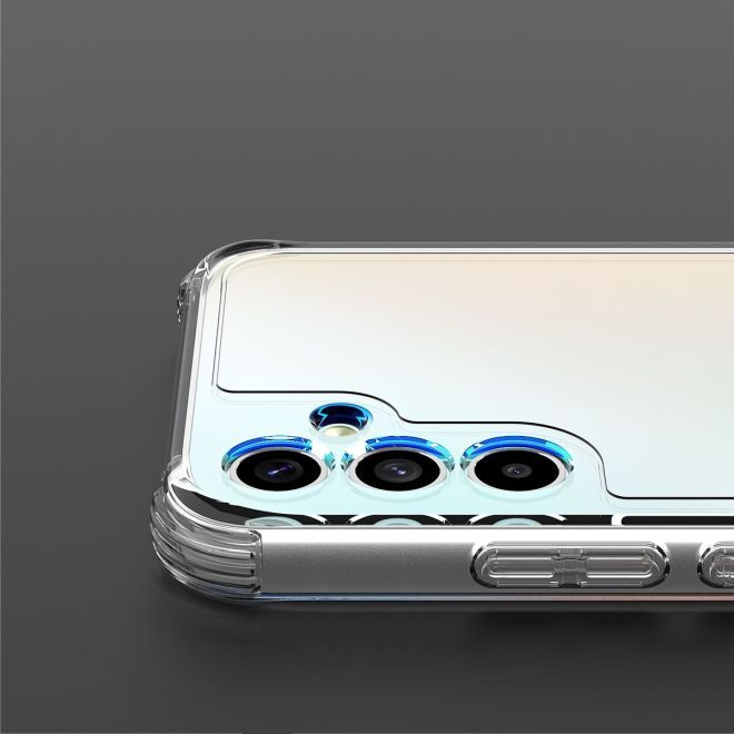 Araree - Samsung Galaxy A34 5G Hülle - Case aus TPU Plastik mit Kickstand - Flexield S Series - Made in Korea - transparent