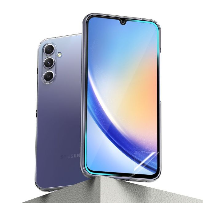 Araree - Samsung Galaxy A34 5G Schutzfilm aus Pet (2 Stück) - Pure Film Series - transparent