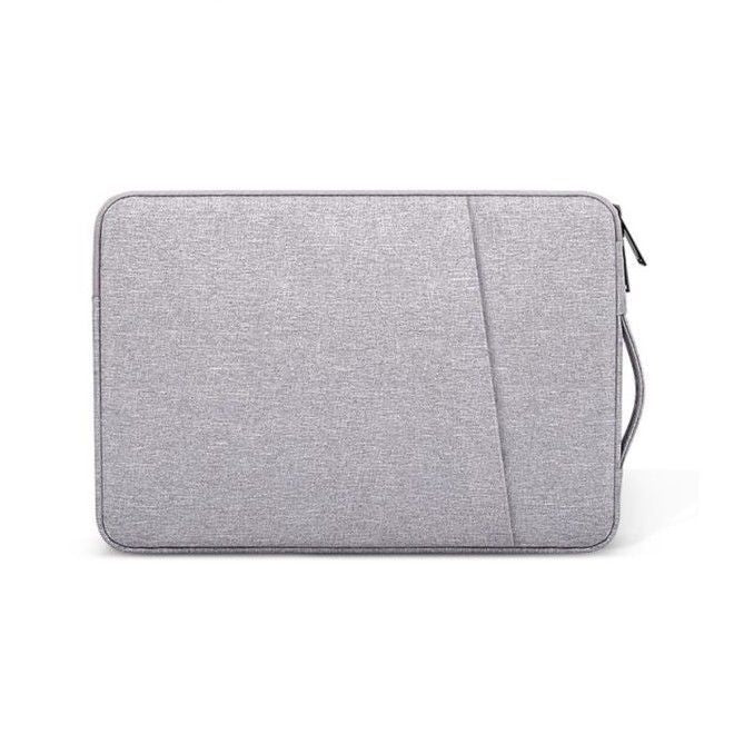 Notebook Tasche bis 15.4 Zoll - Schutzhülle Sleeve - wasserabweisendes Material - Work Series - grau