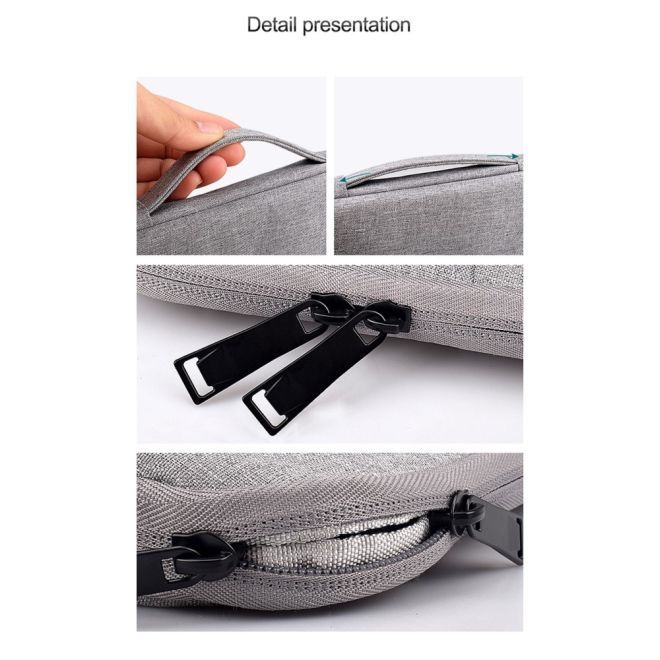 Notebook Tasche bis 15.4 Zoll - Schutzhülle Sleeve - wasserabweisendes Material - Work Series - rosa