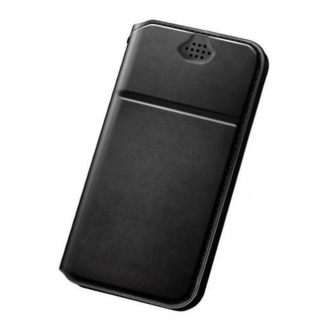 Dux Ducis - Universal Smartphone Hülle (5 bis 5.5 Zoll) - Kunstleder Case - Every Series - schwarz