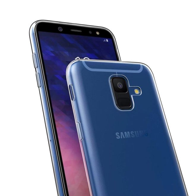 Samsung Galaxy A6 (2018) Handyhülle - Softcase aus TPU - transparent
