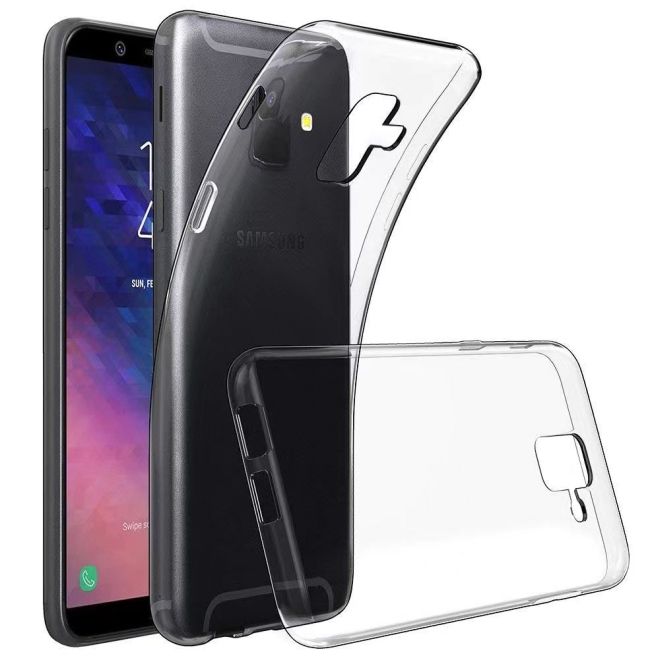 Samsung Galaxy A6 (2018) Handyhülle - Softcase aus TPU - transparent