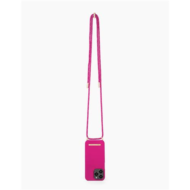 iDeal of Sweden - iPhone 11 / XR Hülle - Necklace Cover - Hyper Pink