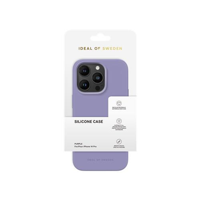 iDeal of Sweden - iPhone 14 Pro Hülle - Designer Silikon Cover - purple