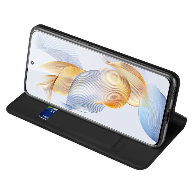 Dux Ducis - Honor 90 Pro Hülle - Handy Bookcover - Skin Pro Series - schwarz