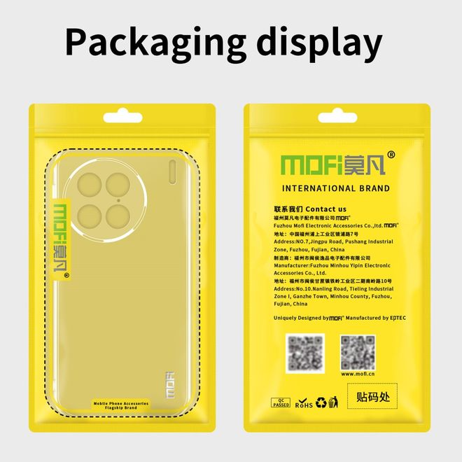 vivo X90 Pro Hülle - Softcase TPU Series - transparent