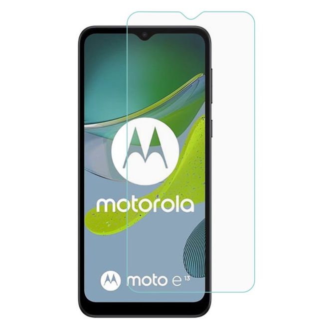 Motorola Moto E13 Schutzglas Displayschutz - Panzer Glas - 0.3mm dick - transparent