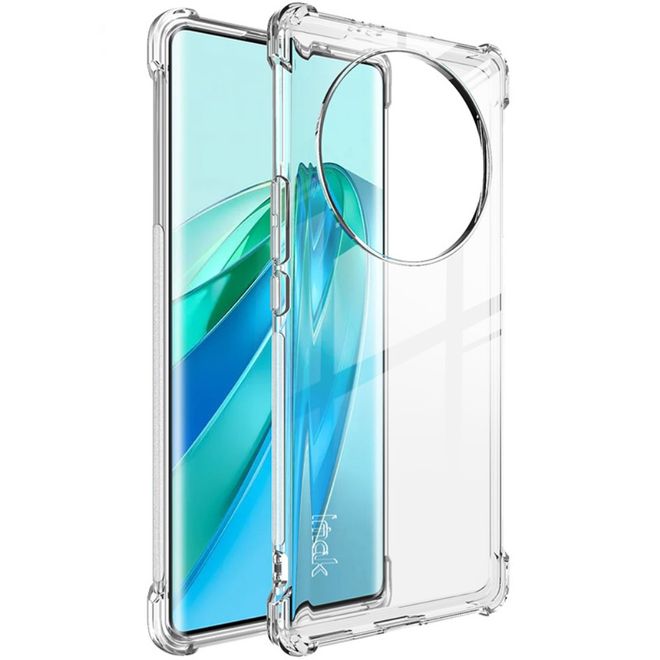 Imak - Honor Magic5 Lite / X9a / X40 Hülle - Robustes Softcase aus TPU - Air Cushion Fallschutz - Trendy Series - transparent