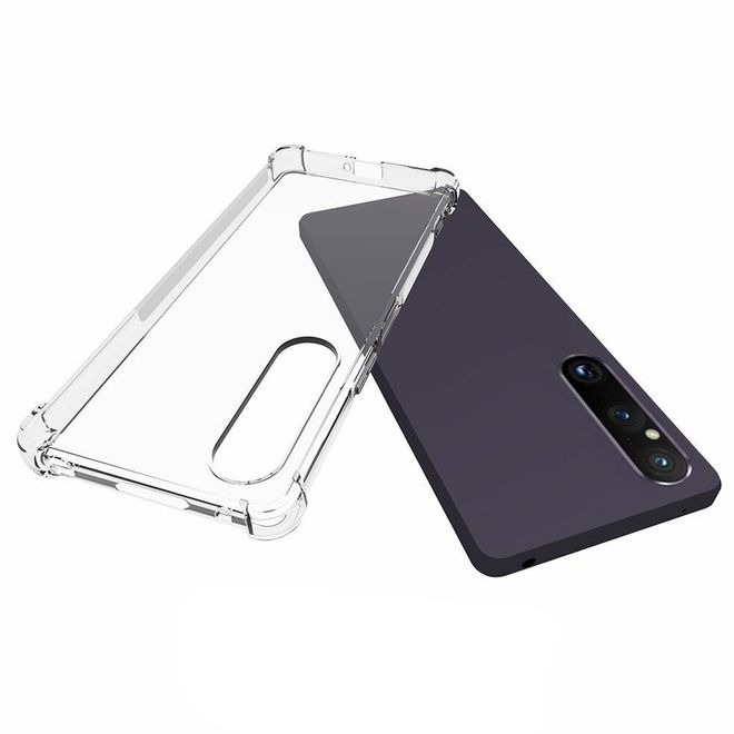 Sony Xperia 1 V Hülle - Softcase TPU Series - transparent