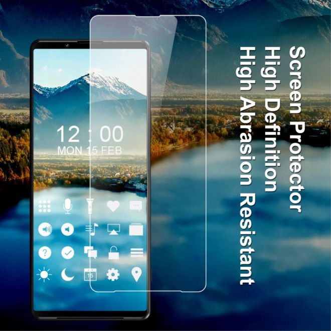 Imak - Sony Xperia 10 V Schutzfolie - kratzfester Displayschutz aus TPU - ARM Series - transparent