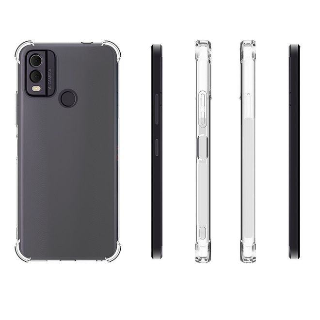 Nokia C22 Hülle - Softcase TPU Series - transparent