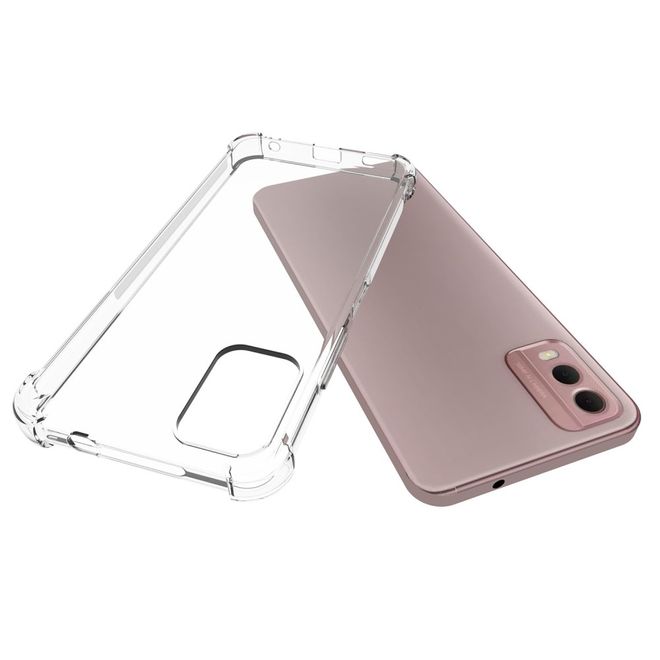 Nokia C32 Hülle - Softcase TPU Series - transparent
