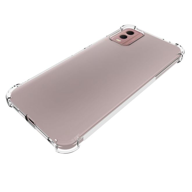 Nokia C32 Hülle - Softcase TPU Series - transparent