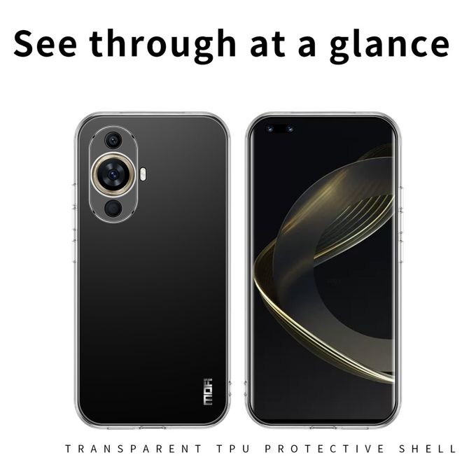 Huawei nova 11 Ultra / nova 11 Pro Hülle - Softcase TPU Series - transparent