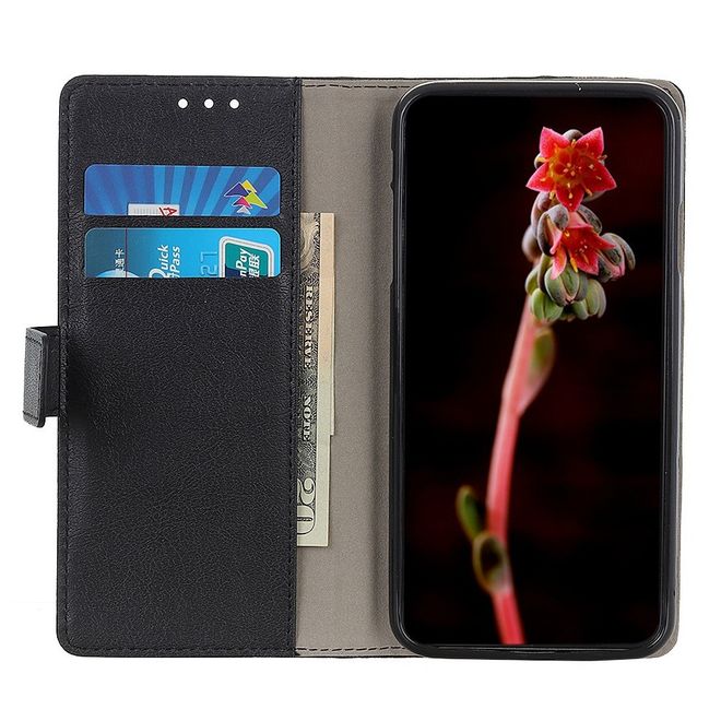 Ausu ROG Phone 7 / ROG Phone 7 Ultimate Handy Hülle - Classic II Leder Bookcover Series - schwarz