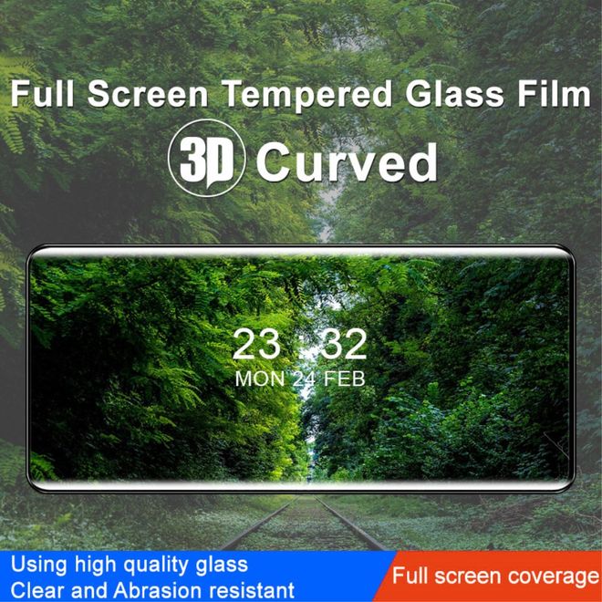 Imak - Xiaomi 13 Ultra Schutzglas Displayschutz - Panzer Glas - 3D Curved - transparent