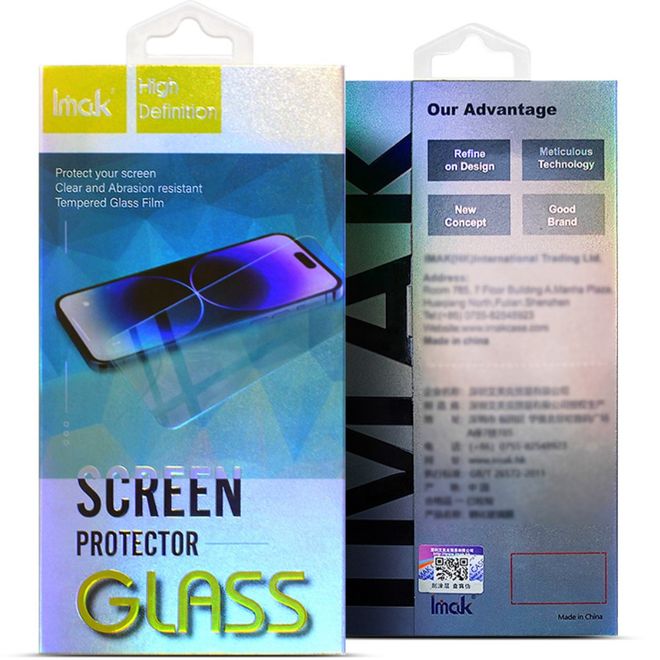 Imak - Motorola Moto G (2023) Schutzglas - Displayschutz aus gehärtetem Glas - H Series - transparent