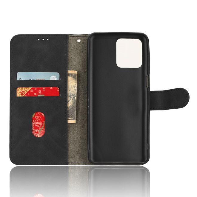 Motorola Moto G Stylus (2023) Handy Hülle - Leder Bookcover - PU Leather Stand Wallet Series - schwarz
