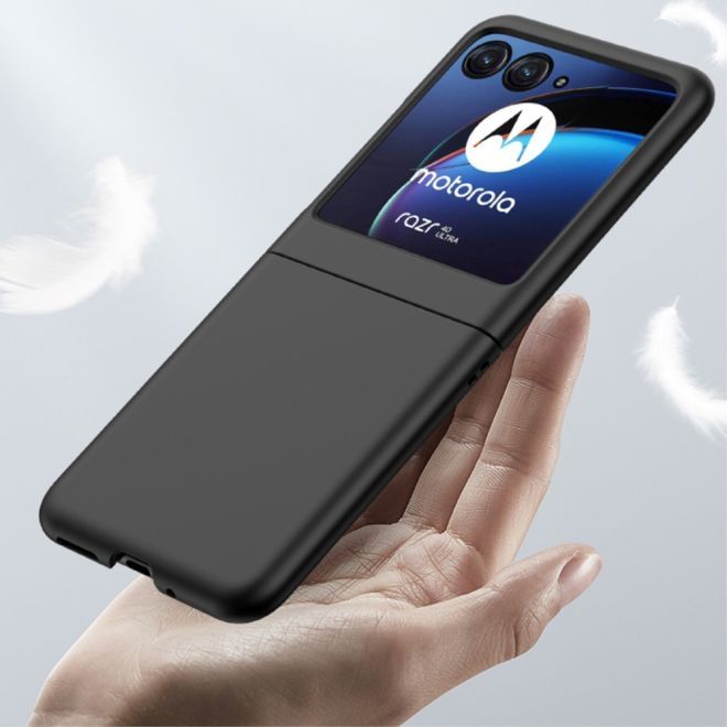 Motorola Razr 40 Ultra Hülle - Hardcase Backcover - Skin-touch Series - rosa