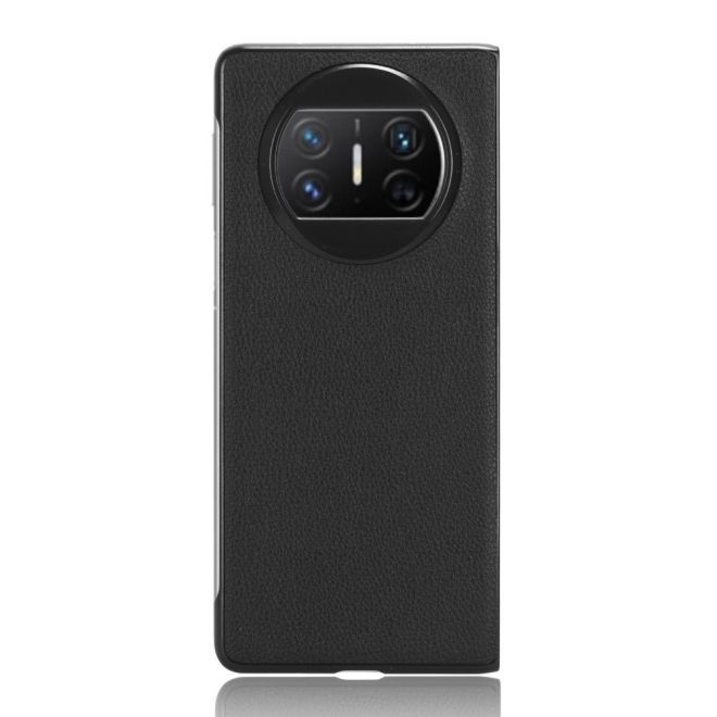 Huawei Mate X3 Hülle - Litchi Texture Series - schwarz