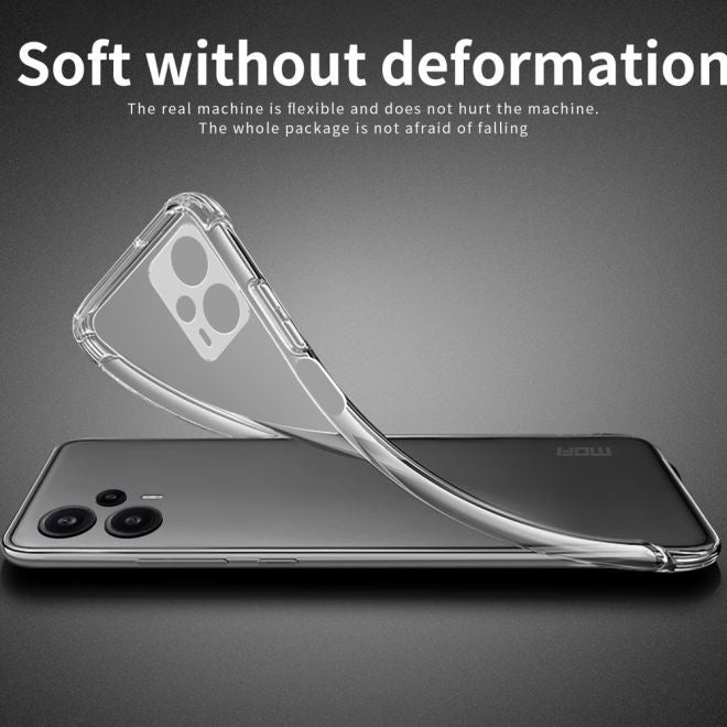 Xiaomi Poco F5 Hülle - Softcase TPU Series - transparent