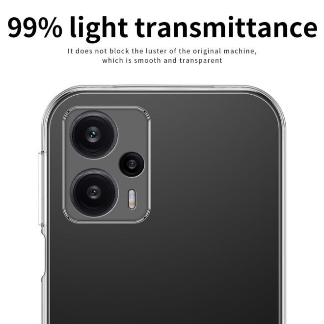Xiaomi Poco F5 Hülle - Softcase TPU Series - transparent
